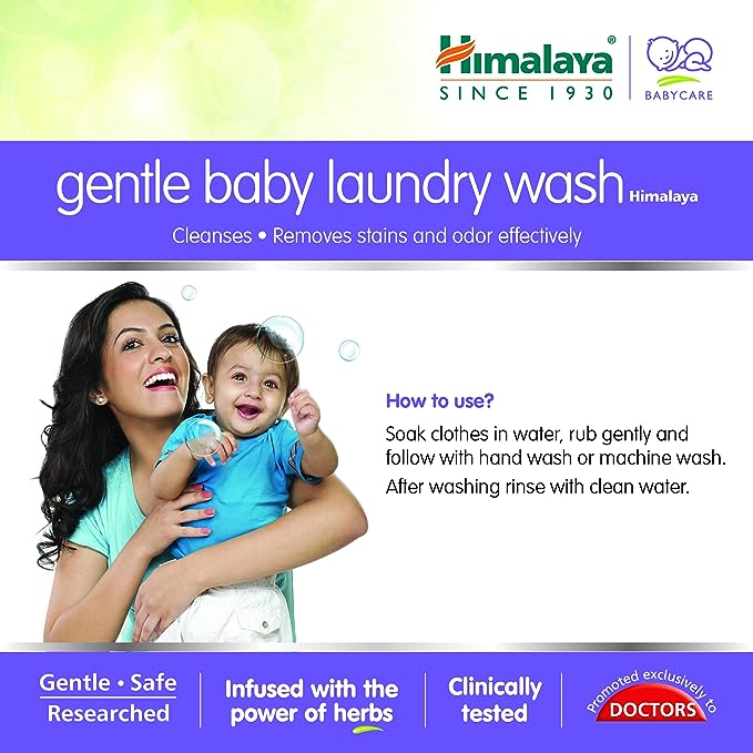 Himalaya Gentle Baby Laundry Liquid Wash 500 ml (Pouch) Himalaya Gentle Baby Laundry Liquid Wash 500 ml (Pouch)